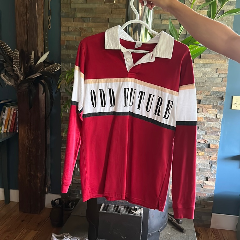 Men’s Small Odd Future Collared Long Sleeve
